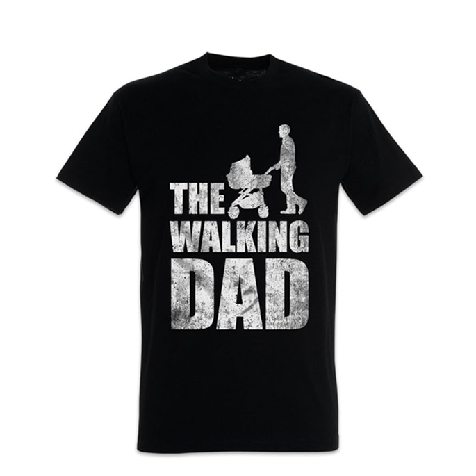 T-shirt Homme Texte 'The Walking Dad' Costume