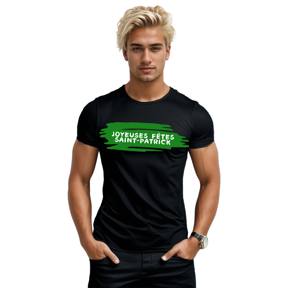 T-shirt Joyeuses Fêtes Saint-Patrick Pour Saint-Patrick