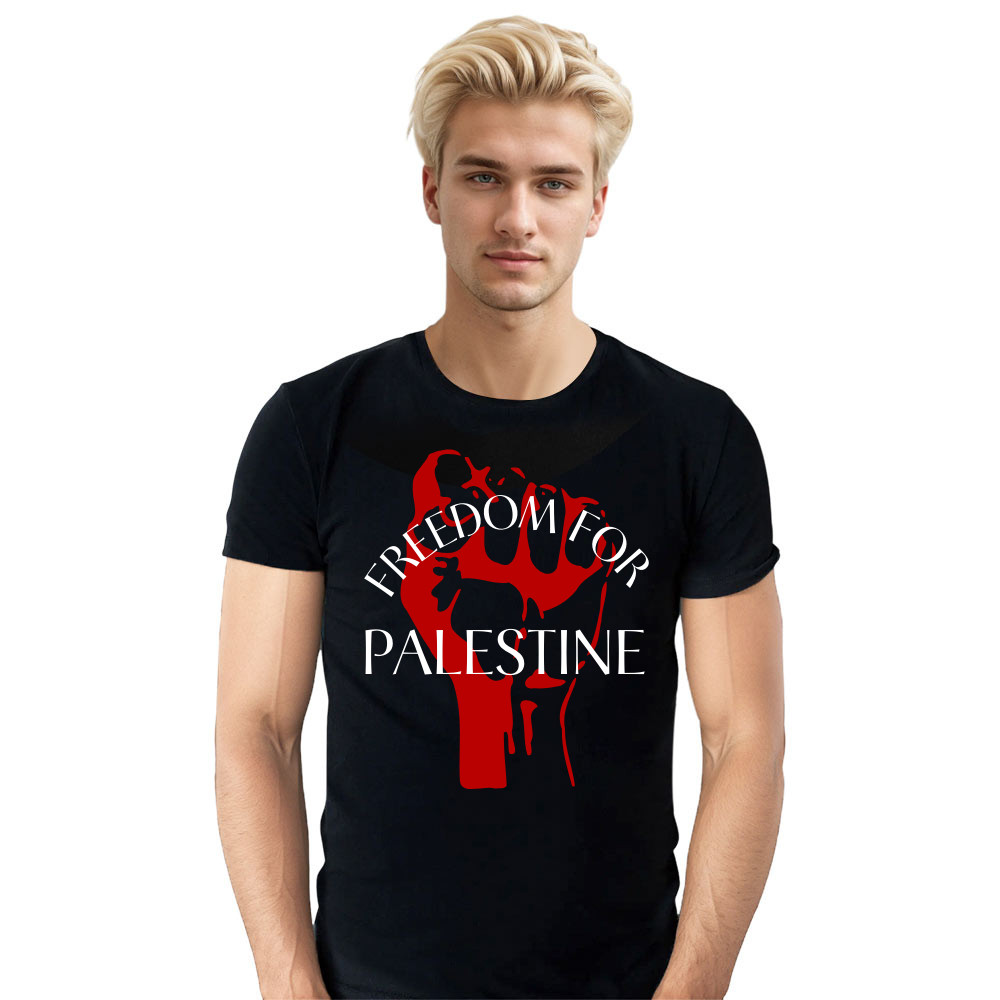 T-shirt Politique 'Freedom for Palestine' Costume