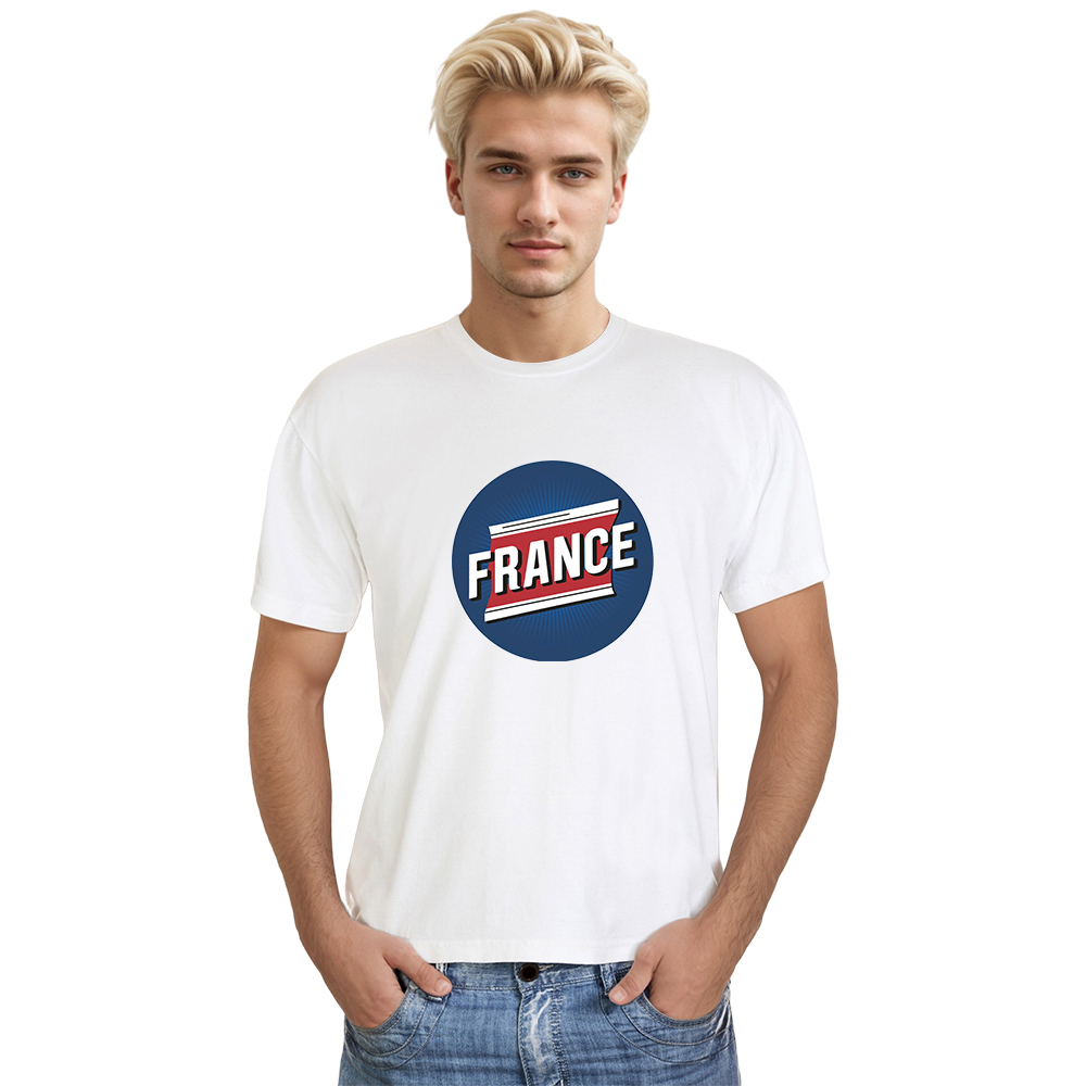 Adulte 'France' Français T-shirt 