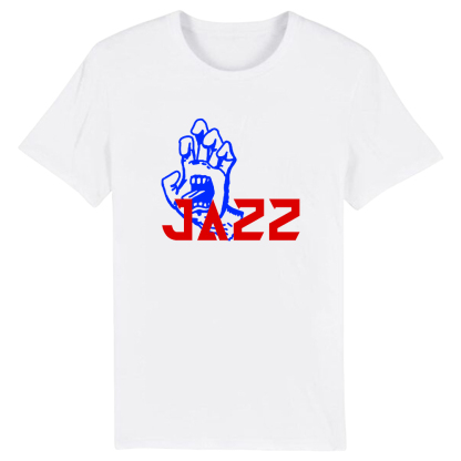 T-shirt Blanc et Noir 'Jazz' Costume Ver.D