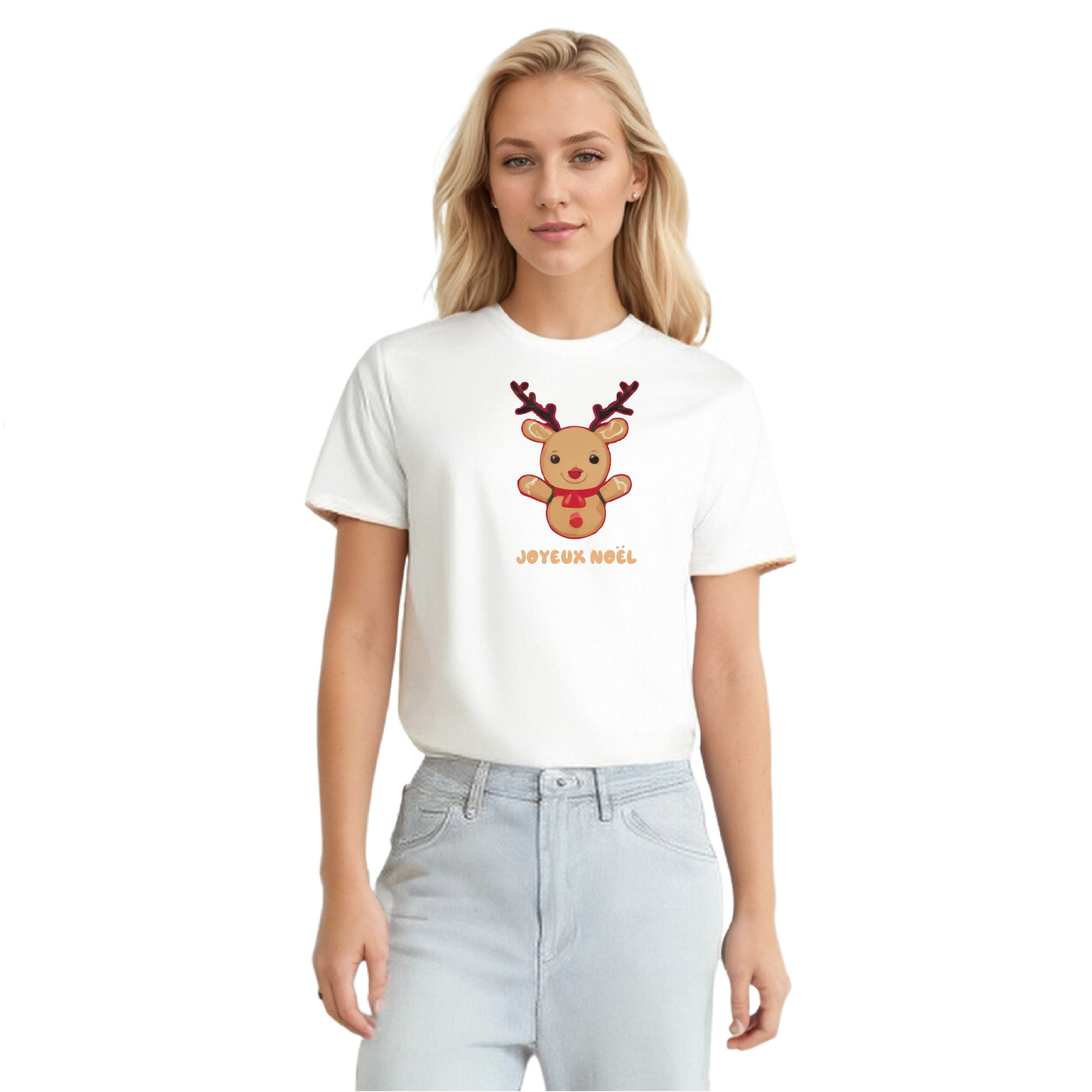 T-shirt Bonhomme de Pain d'Epices Pour Noël