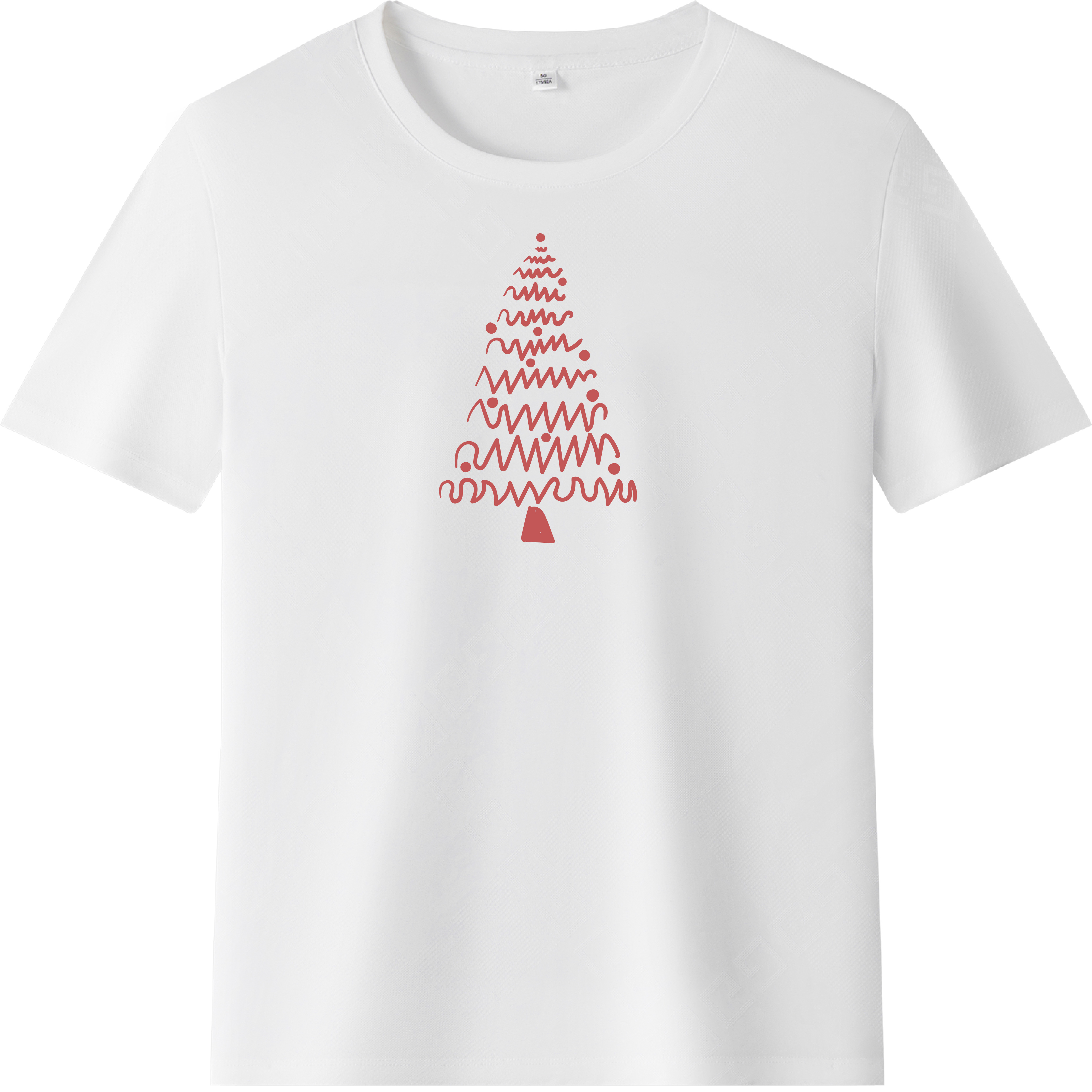 T-shirt Mignon Sapin de Noël Simple Pour Noël VER.3
