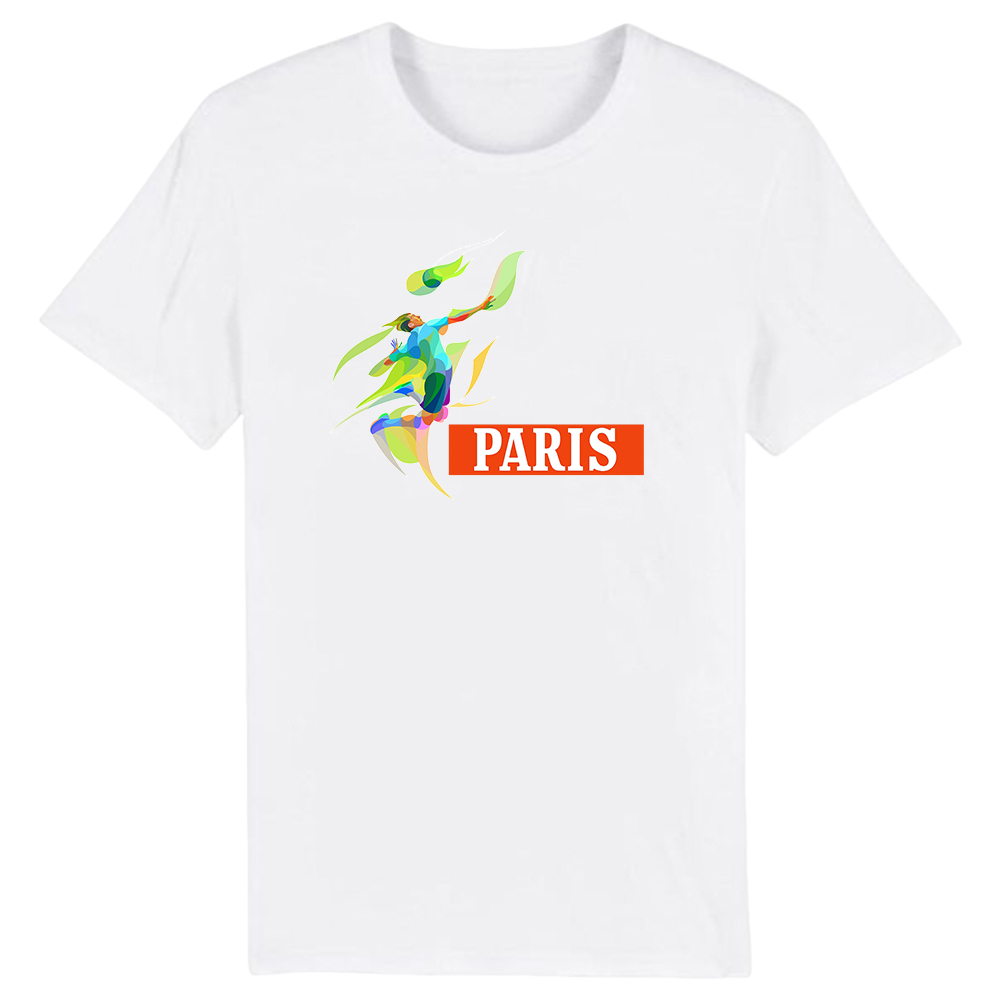 T-shirt Blanc et Noir 'Paris' Ver.E