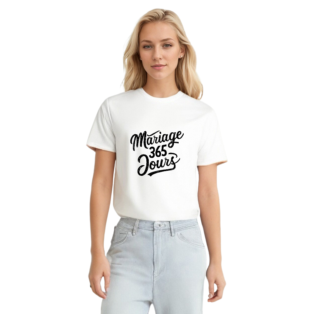 T-shirt 'Mariage 365 Jours' Costume du Memorial Day Ver.c