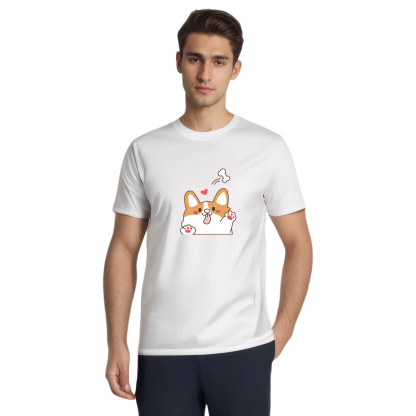 T-shirt Animal Corgi le Chien Costume Ver.2