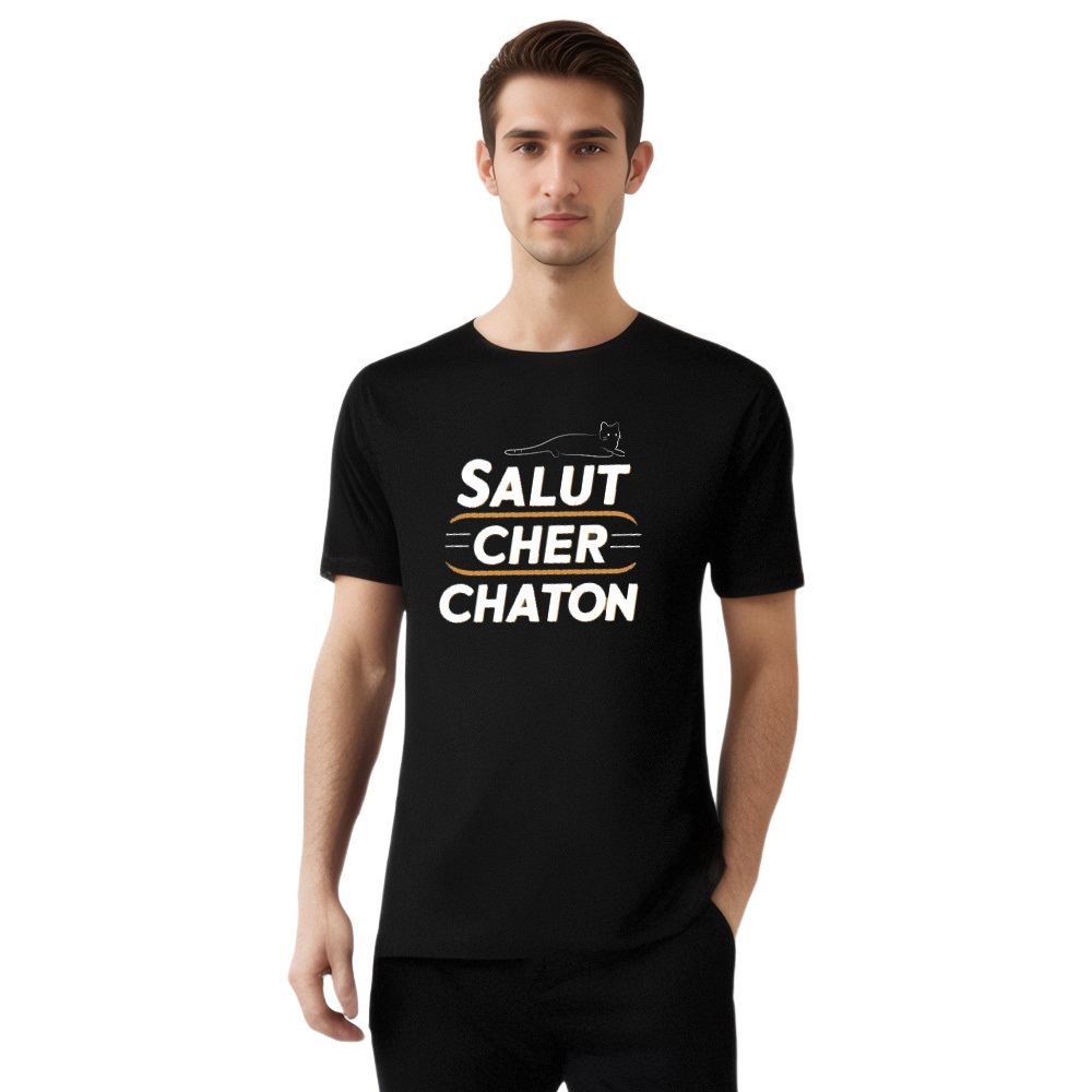 T-shirt 'Salut, cher chaton' Costume Pour Animal Ver.3