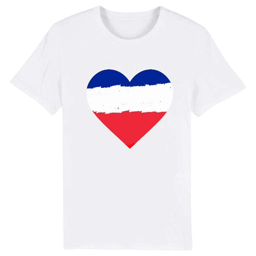 France Couleurs Bleu, Blanc et Rouge T-shirt Ver.5