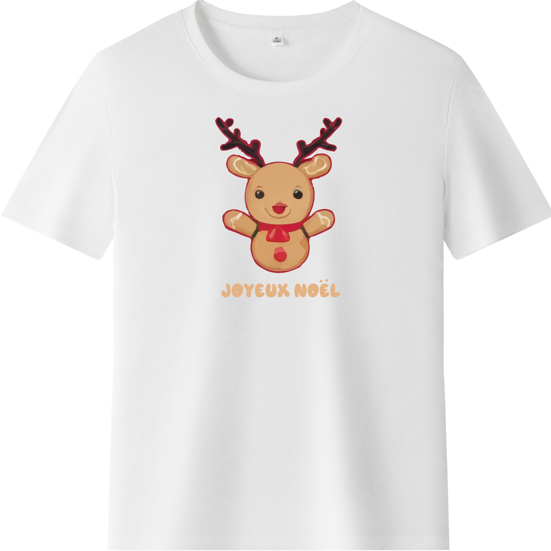 T-shirt Bonhomme de Pain d'Epices Pour Noël