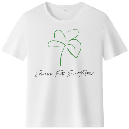 T-shirt Joyeuses Fêtes Saint-Patrick Pour Saint-Patrick Ver.2