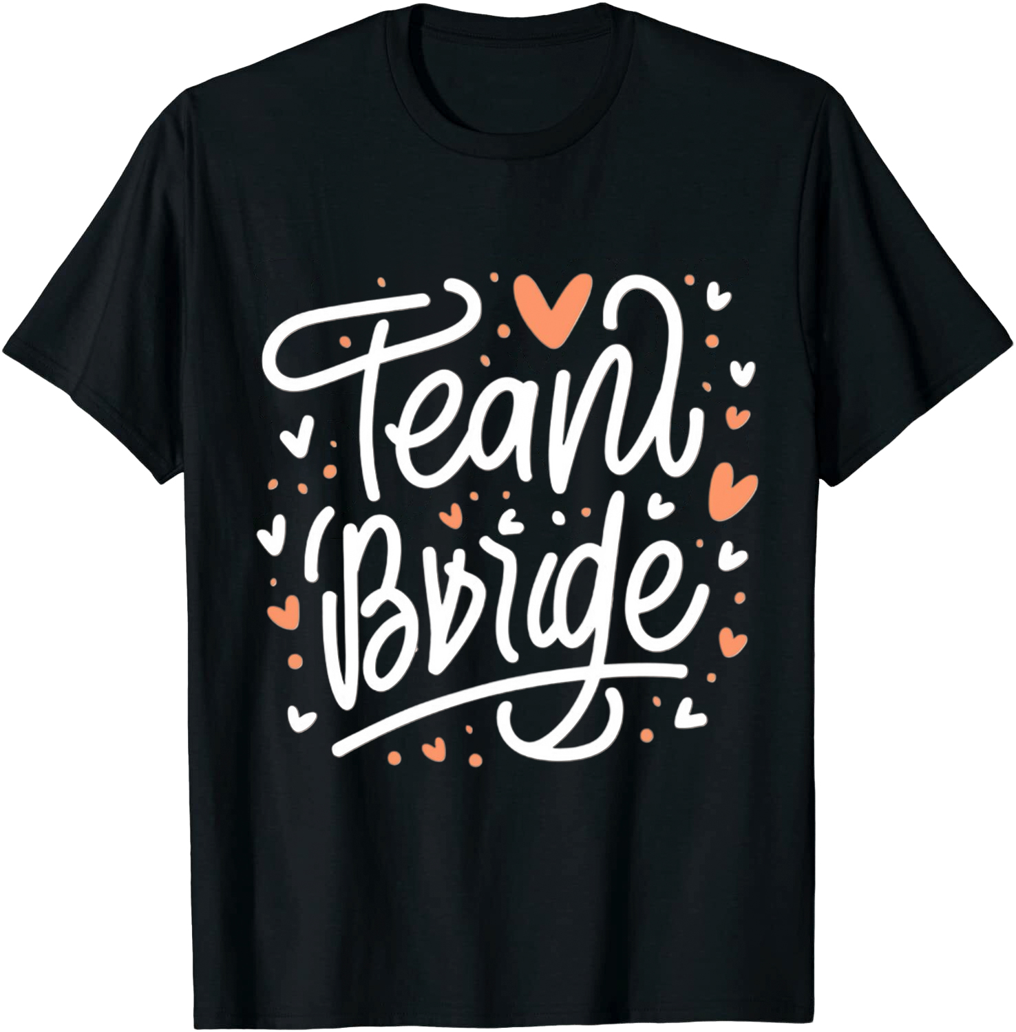 T-shirt Adulte EVJF 'Team Bride' Costume