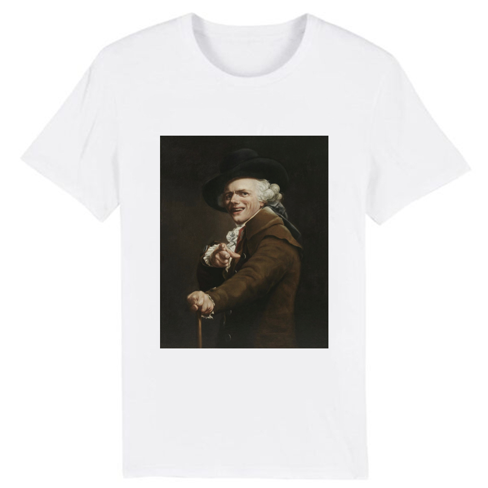 T-shirt Adulte Peinture 'Portrait de l'artiste sous les traits d'un moqueur' Costume
