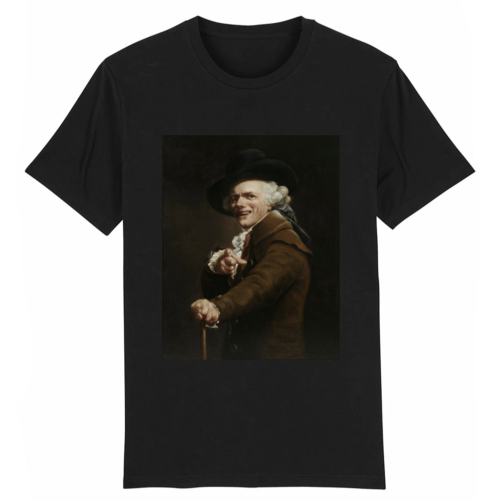 T-shirt Adulte Peinture 'Portrait de l'artiste sous les traits d'un moqueur' Costume