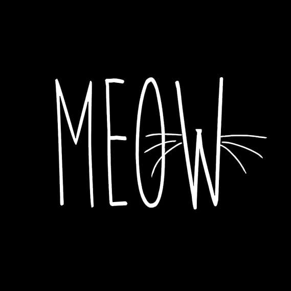 T-hirt avec Chat pour Femme Meow Costume