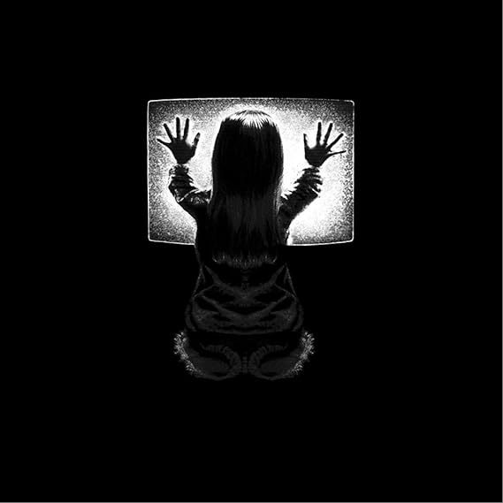 T-shirt Homme Terrifiant Noir Poltergeist Costume