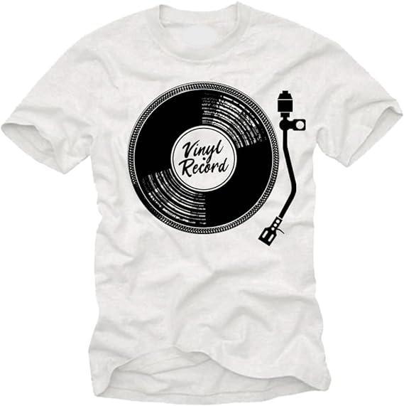 T-shirt Adulte DJ Hip Hop Rétro Musique  Costume