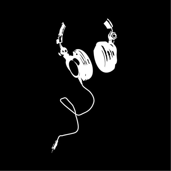 T-shirt Adulte Casque Headphones Rétro Musique Costume