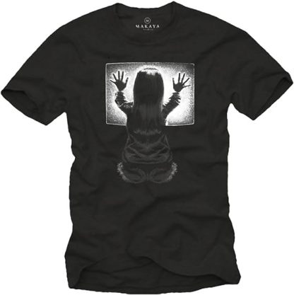 T-shirt Homme Terrifiant Noir Poltergeist Costume