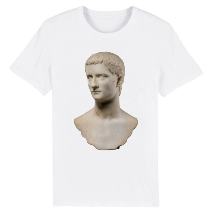 T-shirt Adulte Sculpture 'Caligula - Gaius Empereur romain Rome antique Italie Histoire' Costume