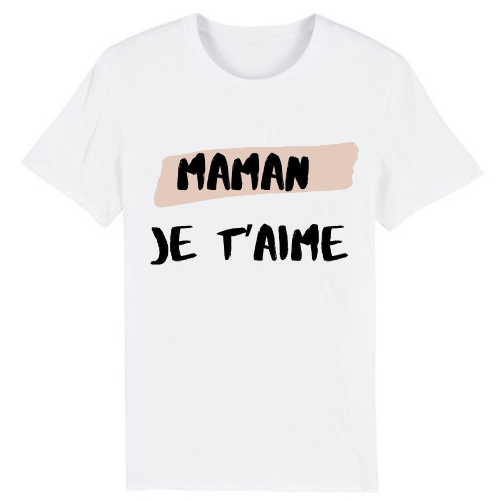 T-shirt Adulte 'Maman je t'aime' Costume Ver.2