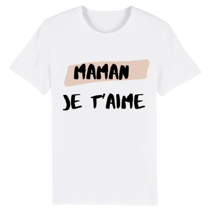 T-shirt Adulte 'Maman je t'aime' Costume Ver.2