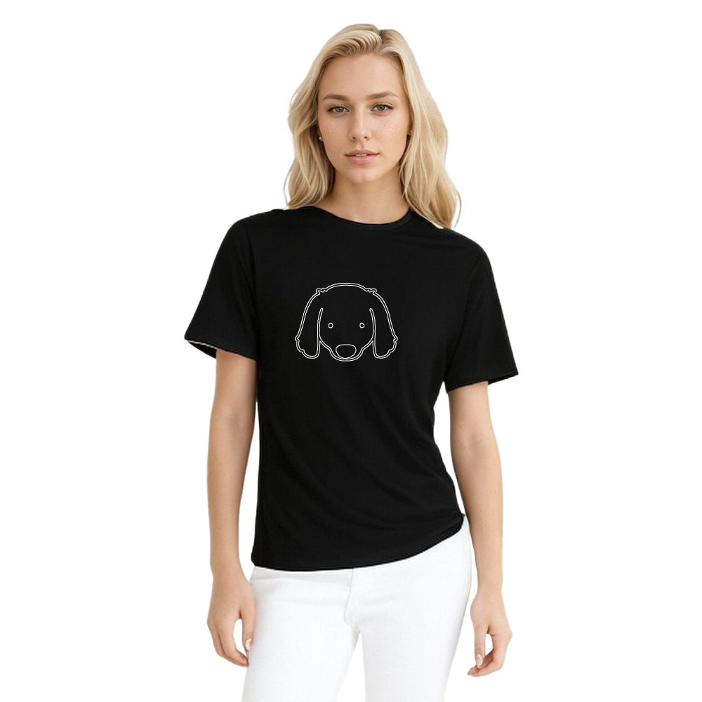 Animaux Dessin au Trait T-shirt Ver.5