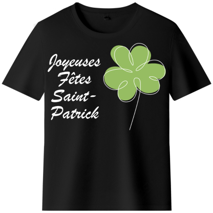 T-shirt Joyeuses Fêtes Saint-Patrick Pour Saint-Patrick Ver.6