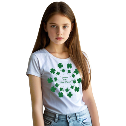 T-shirt Joyeuses Fêtes Saint-Patrick Pour Saint-Patrick Ver.8