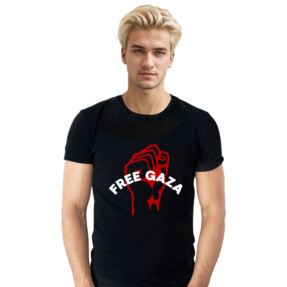 T-shirt Politique 'Free Gaza' Costume Ver.2