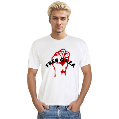 T-shirt Politique 'Free Gaza' Costume Ver.2