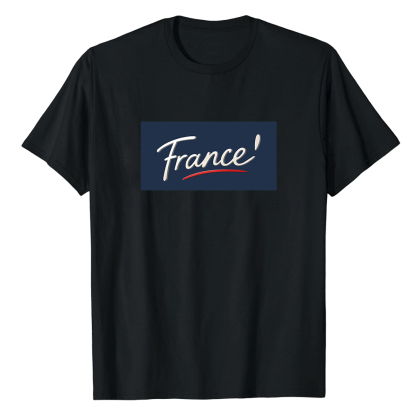 Adulte Texte 'France' T-shirt