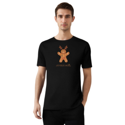 T-shirt Bonhomme de Pain d'Epices Pour Noël