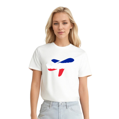 France Couleurs Bleu, Blanc et Rouge T-shirt Ver.6