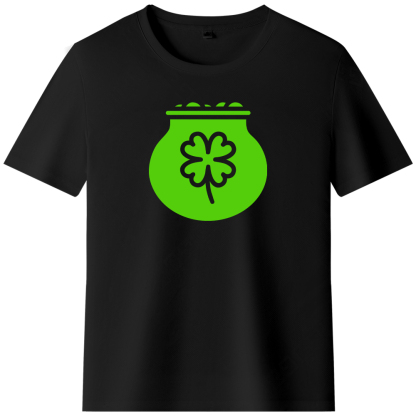 T-shirt Sac Vert pour la Saint-Patrick