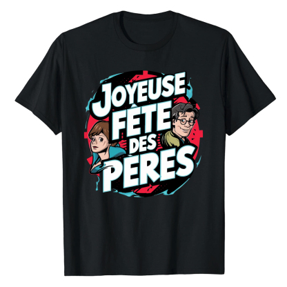 T-shirt 'Joyeuse Fête des Pères' Costume