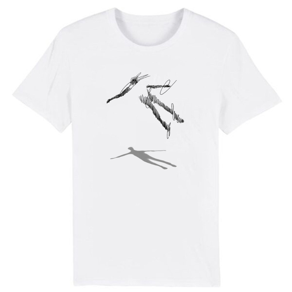 T-shirt Blanc Dessins d'Origine