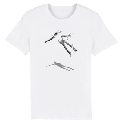 T-shirt Blanc Dessins d'Origine
