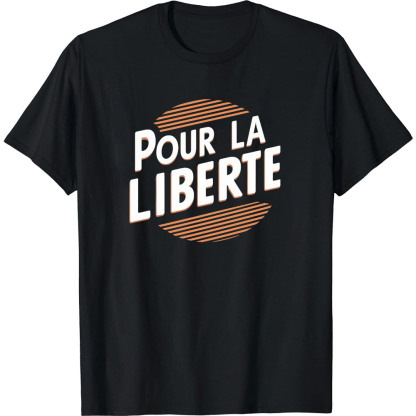 T-shirt Texes 'Pour La Liberté' Costume