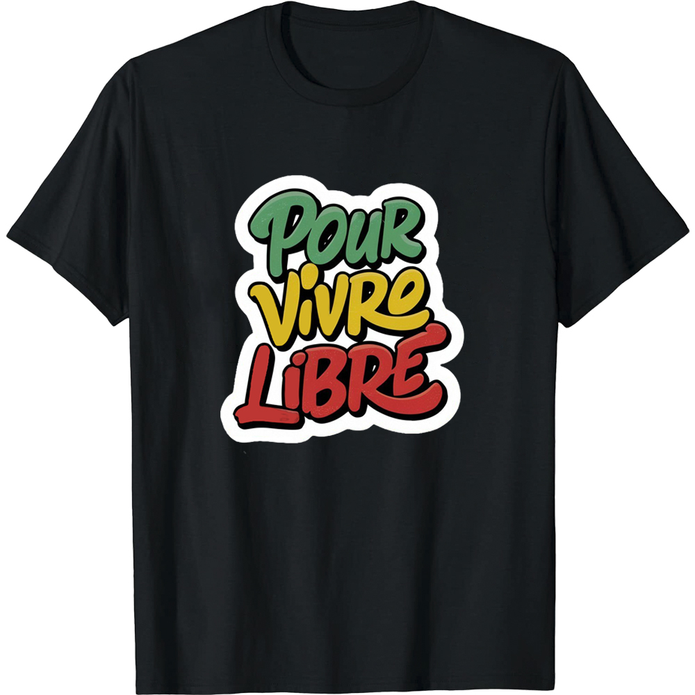 T-shirt 'Pour Vivre Libre' Costume