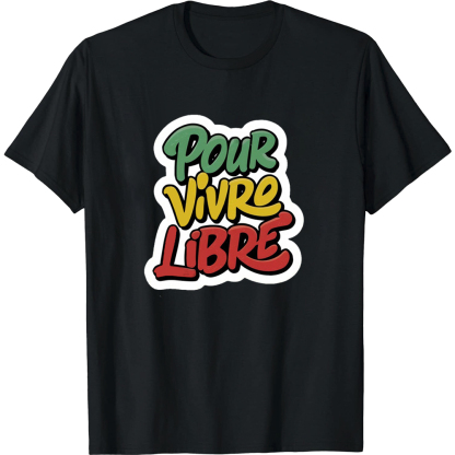 T-shirt 'Pour Vivre Libre' Costume
