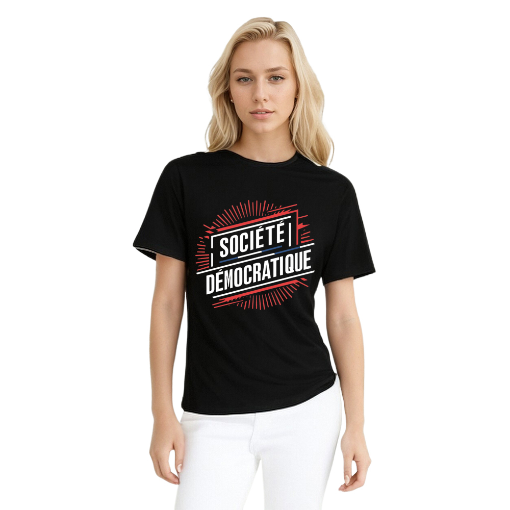 T-shirt 'Société Démocratique' Costume