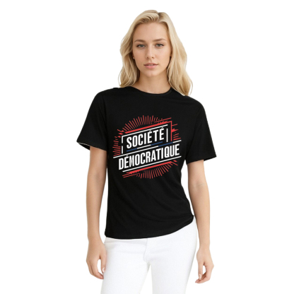 T-shirt 'Société Démocratique' Costume