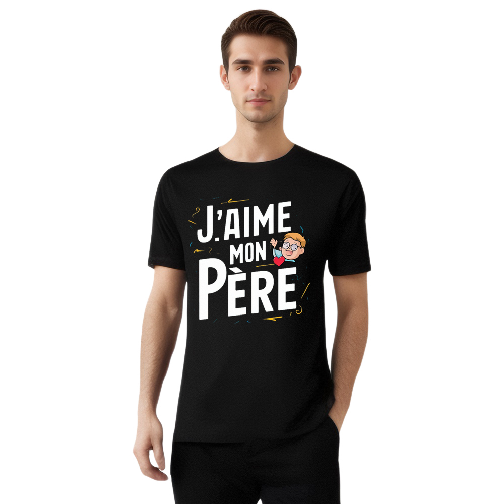 T-shirt 'J'Aime Mon Père' Costume
