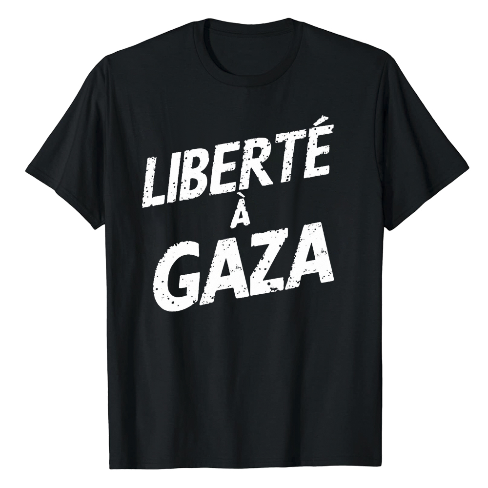 T-shirt 'Liberté à Gaza' Costume Ver.2