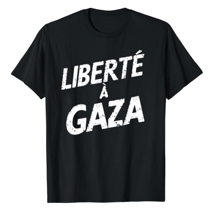 T-shirt 'Liberté à Gaza' Costume Ver.2