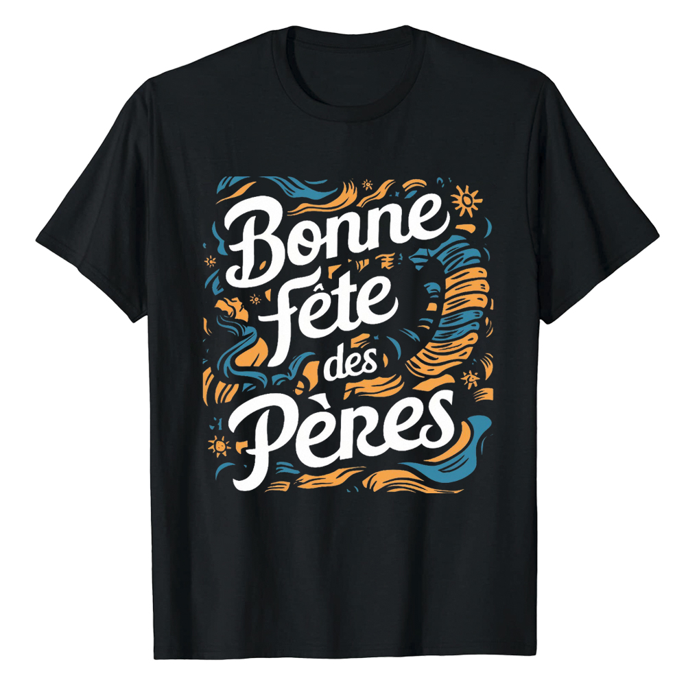 T-shirt 'Bonne Fête des Pères' Costume Ver.2