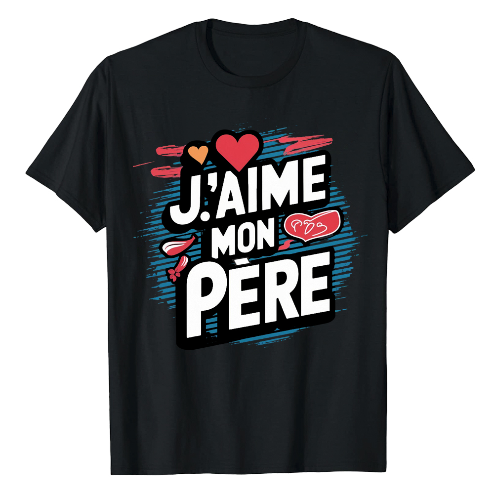 T-shirt 'J'Aime Mon Père' Costume Ver.2
