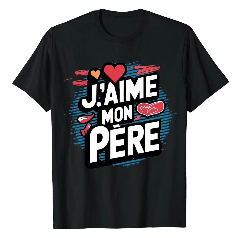 T-shirt 'J'Aime Mon Père' Costume Ver.2