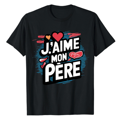 T-shirt 'J'Aime Mon Père' Costume Ver.2