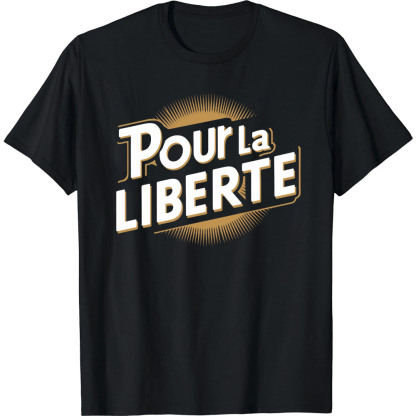 T-shirt Texes 'Pour La Liberté' Costume Ver.2